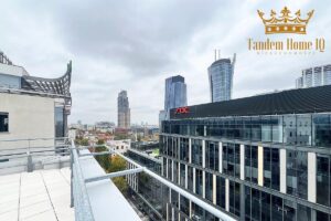 Biuro 144m2 z tarasem na ostatnim piętrze z widokiem – Wola Warszawa