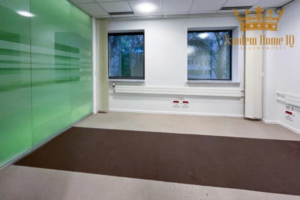 Na wynajem 150m2 biura na Mokotowie przy Galerii Mokotów z podziałem.