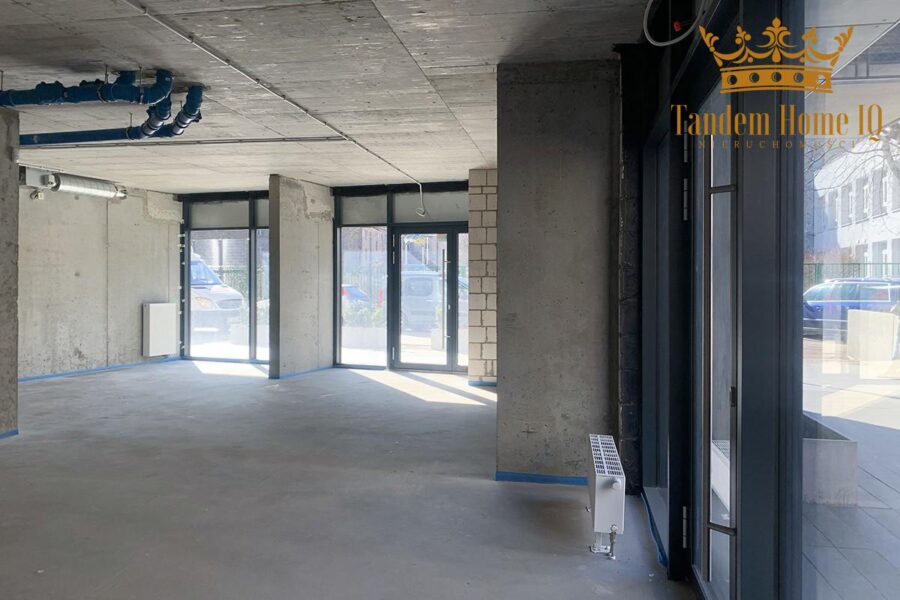 Do wynajmu lokal 83 m2 na parterze, stan surowy, Praga Północ, metro