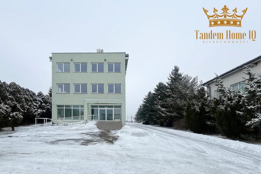 Na wynajem obiekt biurowy 1200m2 z Parkingiem Ursynów, przy S7