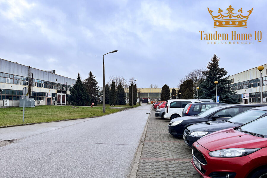 Magazyn wydzielony 181m2 do wynajmu – Bielany – teren przemysłowy